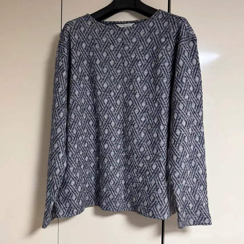 [BUNJANG] ATEEZ Knit Sweater Sample L / 애프터 프레이 울 보트넥 니트 샘플 L