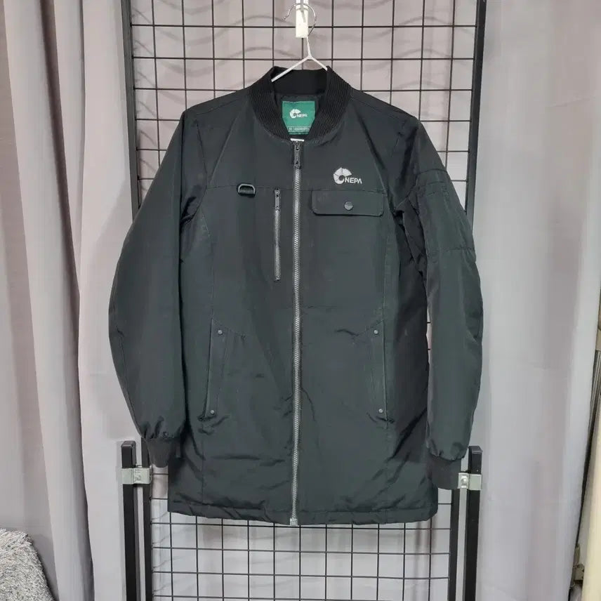 [BUNJANG] Nepa Alaska Light Long Down Coat Jacket (Black, 90) / 네파 패딩 여성 알라스카 라이트 롱 다운 코트 자켓 블랙 90