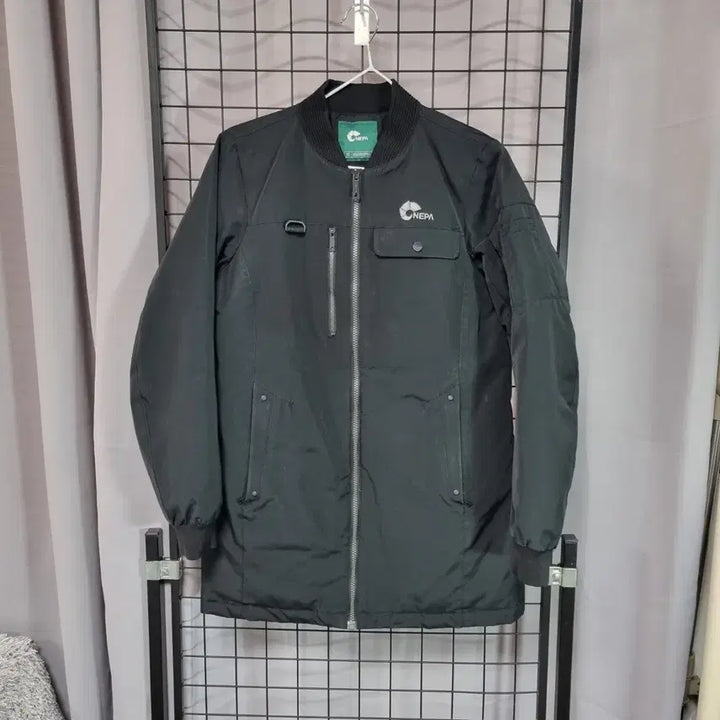 [BUNJANG] Nepa Alaska Light Long Down Coat Jacket (Black, 90) / 네파 패딩 여성 알라스카 라이트 롱 다운 코트 자켓 블랙 90