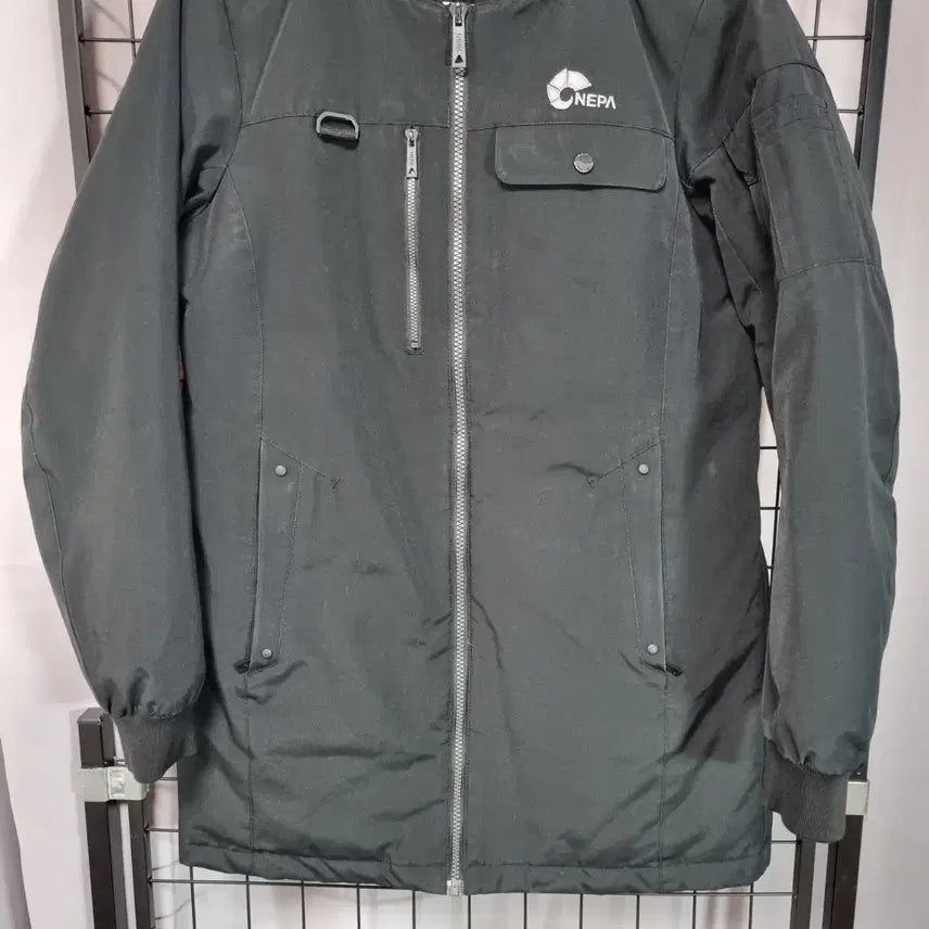 [BUNJANG] Nepa Alaska Light Long Down Coat Jacket (Black, 90) / 네파 패딩 여성 알라스카 라이트 롱 다운 코트 자켓 블랙 90