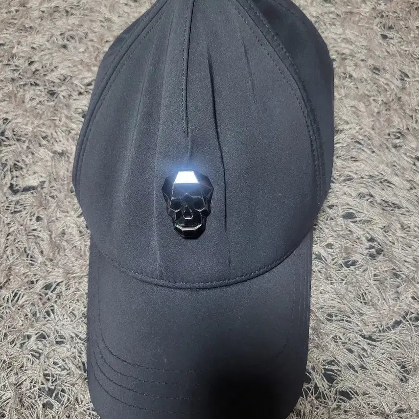 [BUNJANG] Amazing Core Skull Ball Cap / 어메이징코어 해골 볼캡 FREE 블랙