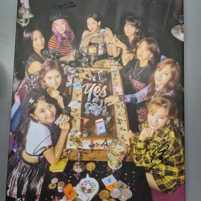 트와이스 yes or yes 싸인앨범