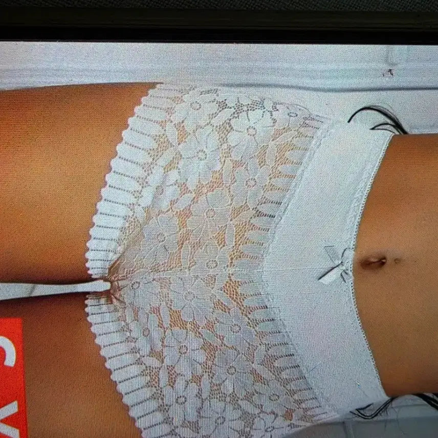 [BUNJANG] White Lace Women's Panties / 레이스 화이트 여성 팬티