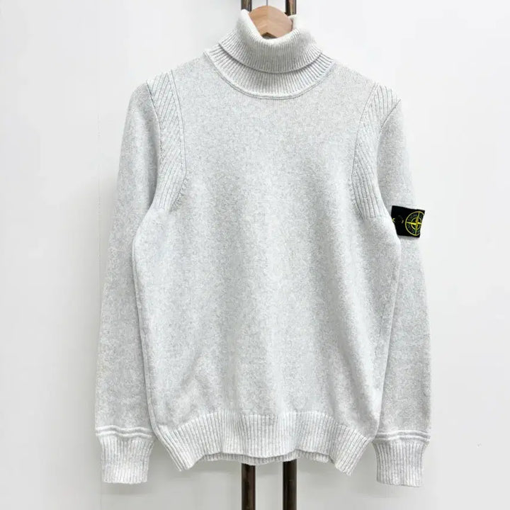 [BUNJANG] Stone Island Turtleneck Knit Sweater / [M]스톤아일랜드 터틀넥 니트