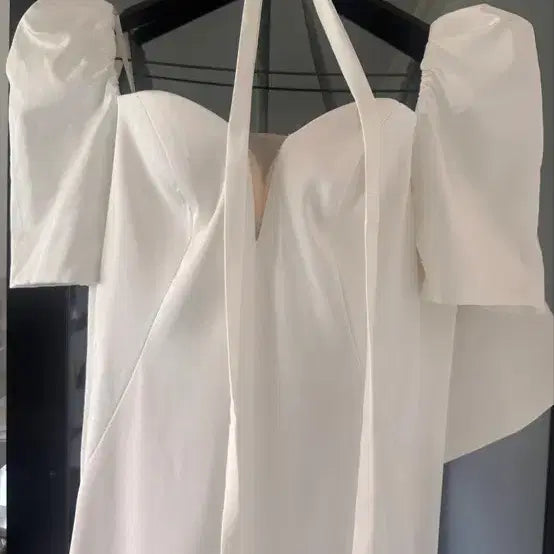 [BUNJANG] Sugar Dress Silk Mermaid Wedding Dress / 실크 머메이드 웨딩 드레스 L/스냅드레스/2부드레스/슈가드레스