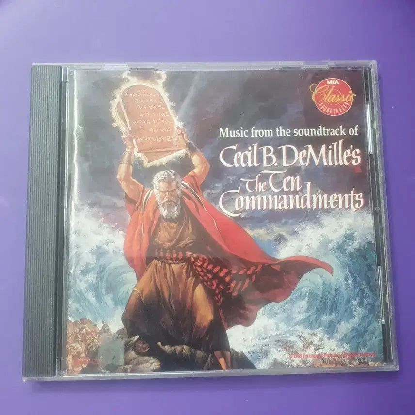 [BUNJANG] The Ten Commandments OST CD 1989 USA Import / 영화 십계 ost cd 1989 USA 수입반 레어템