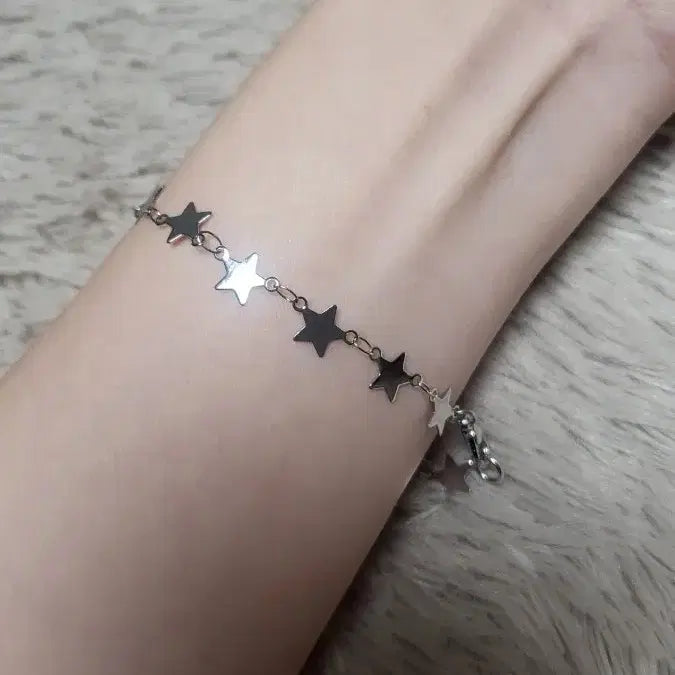 [BUNJANG] Wishcore Star Chain Bracelet / 위시코어 별 체인 팔찌