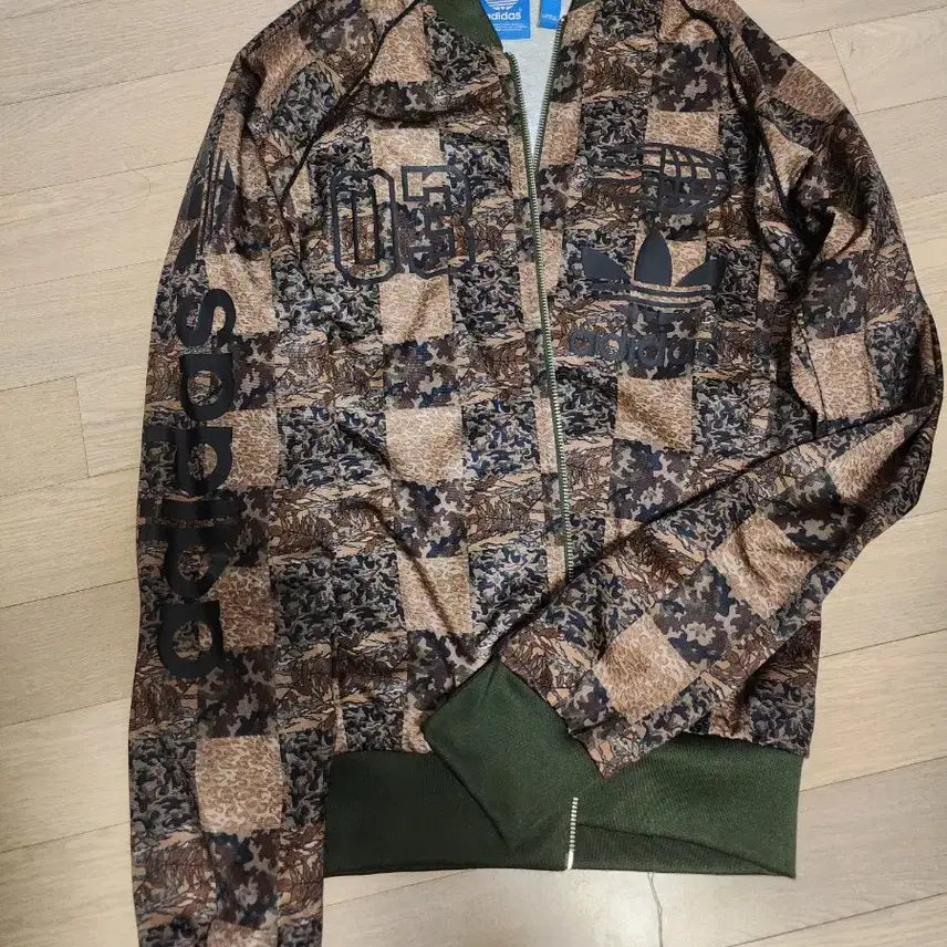 [BUNJANG] Adidas Camo Pattern Track Jacket / 아디다스 카모 패턴 트랙 자켓
