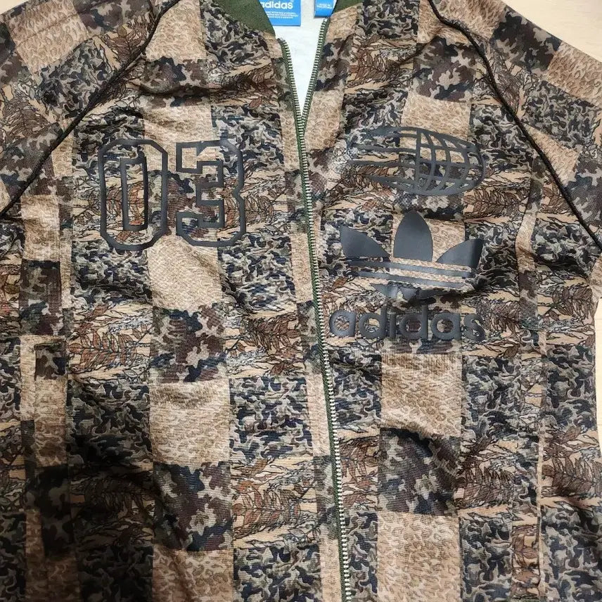[BUNJANG] Adidas Camo Pattern Track Jacket / 아디다스 카모 패턴 트랙 자켓