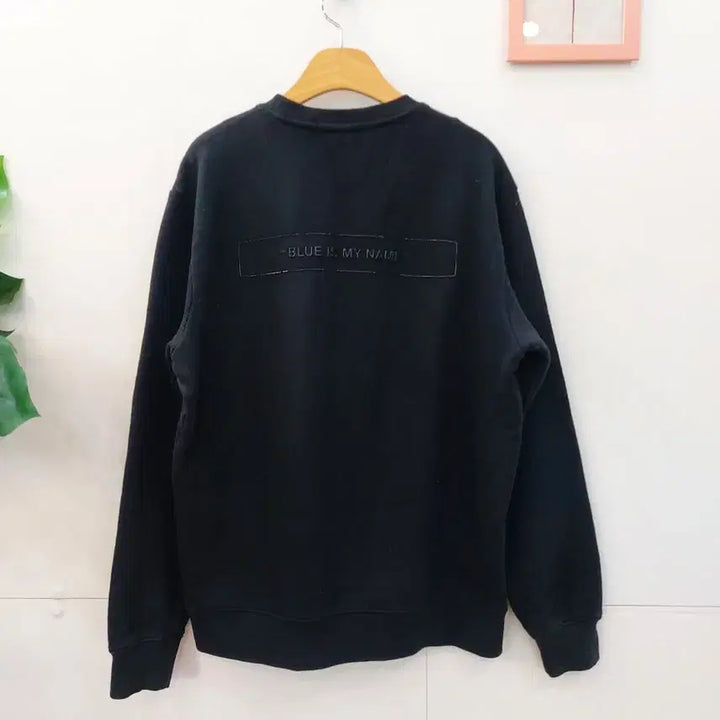 [BUNJANG] SJYP Black Sweatshirt T-shirt / SJYP 블랙 맨투맨 티셔츠 55~66