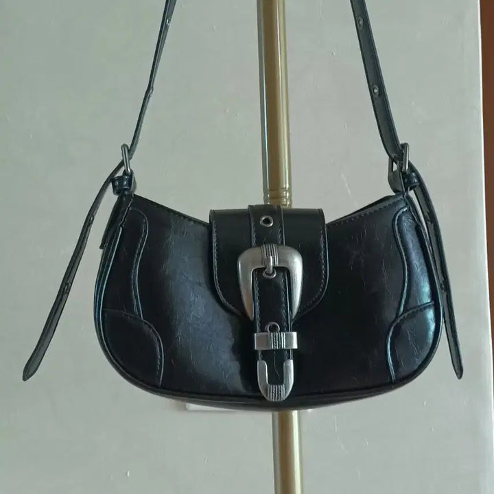 [BUNJANG] Real Leather Shoulder Bag / 리얼가죽 숄더백