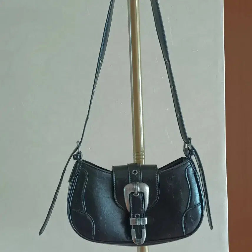 [BUNJANG] Real Leather Shoulder Bag / 리얼가죽 숄더백