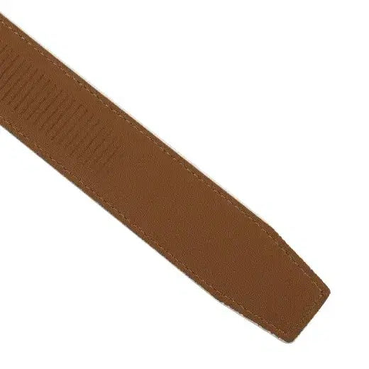 [BUNJANG] Wide Angle Men's Genuine Leather Automatic Belt / 와이드앵글 남성 소가죽 자동 벨트 화이트 새제품