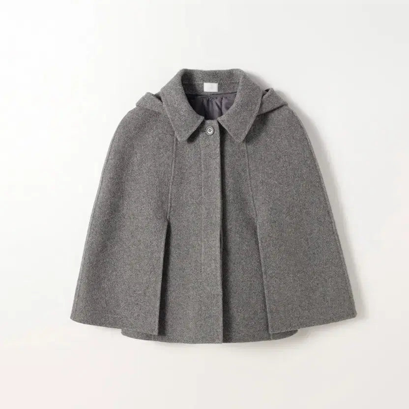 [BUNJANG] LeBain 2nd Cape Hooded Handmade Coat / 새상품) 르베인 2ND 케이프 후드 핸드메이드 코트 차콜 망토