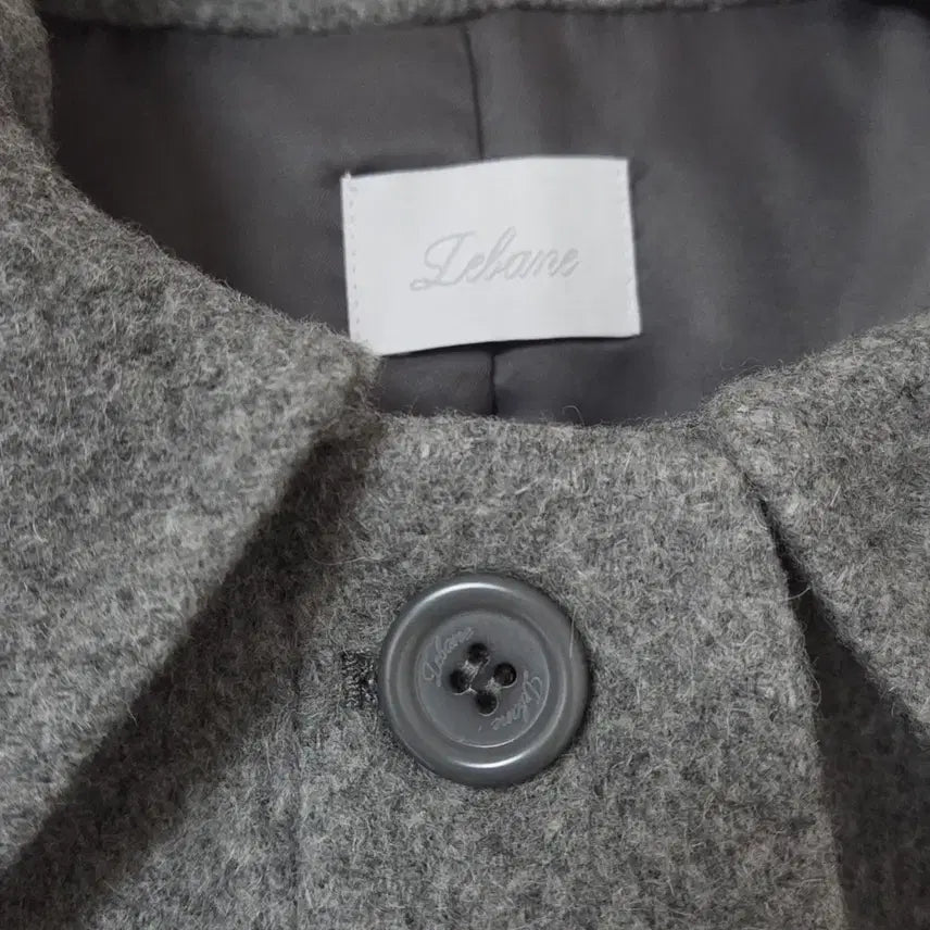 [BUNJANG] LeBain 2nd Cape Hooded Handmade Coat / 새상품) 르베인 2ND 케이프 후드 핸드메이드 코트 차콜 망토