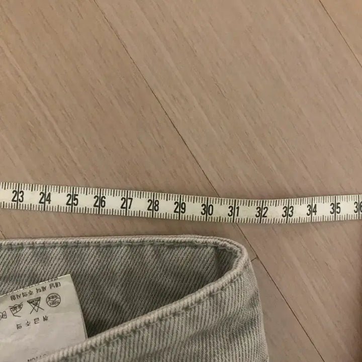 [BUNJANG] Orr Gray Denim Jeans / 오르 그레이 데님