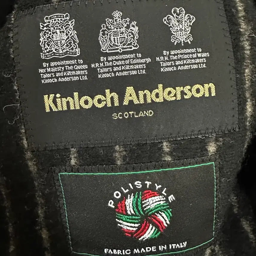 [BUNJANG] Kinloch Anderson Wool Blend Jacket / 킨록앤더슨 울혼방 자켓