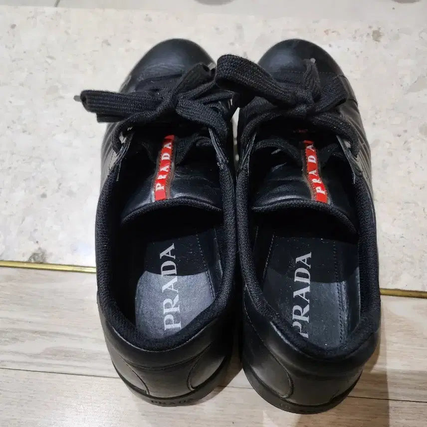 [BUNJANG] Prada Men's Sneakers Black 6.5 / 프라다 남성 스니커즈 6.5 255~260