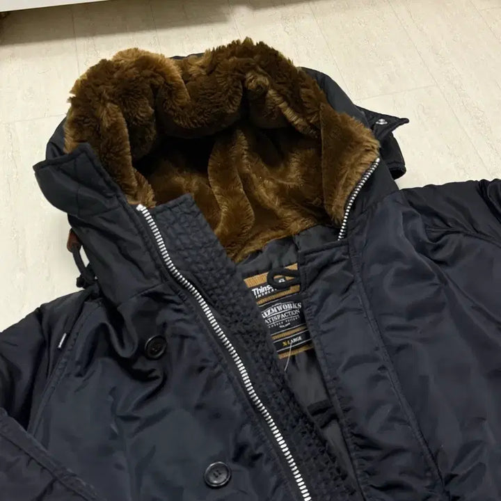 [BUNJANG] Prism Works N3B Padded Jacket / 프리즘웍스 n3b 패딩 블랙/XL