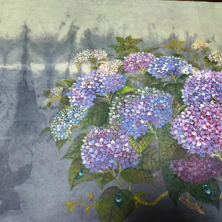 [SOLD OUT] 천연염색에 수국다용도그림