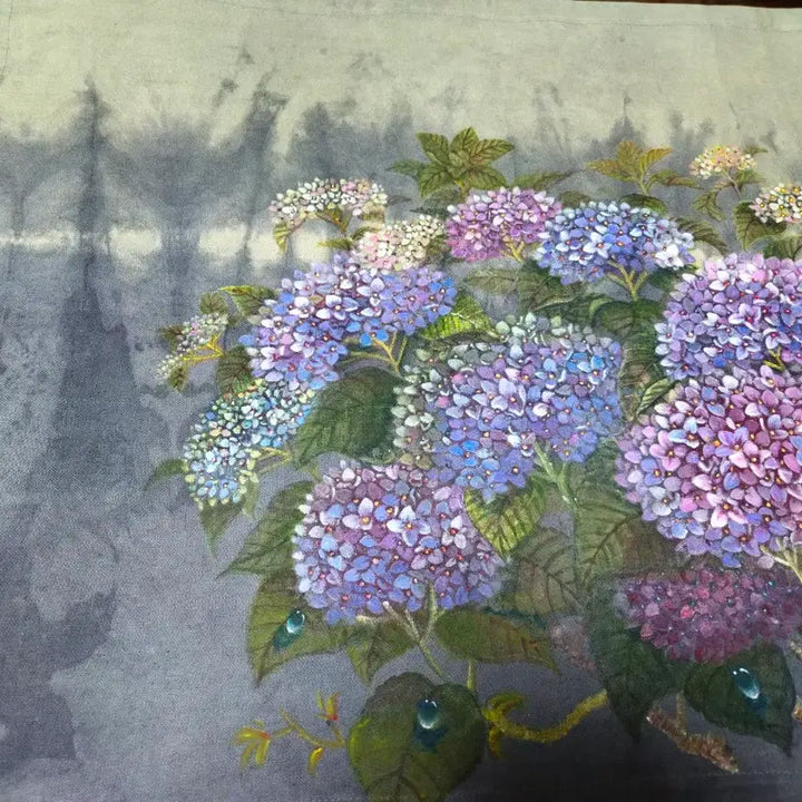 [SOLD OUT] 천연염색에 수국다용도그림
