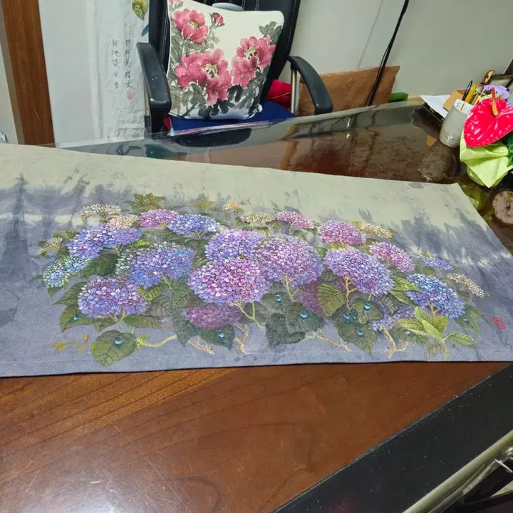 [SOLD OUT] 천연염색에 수국다용도그림