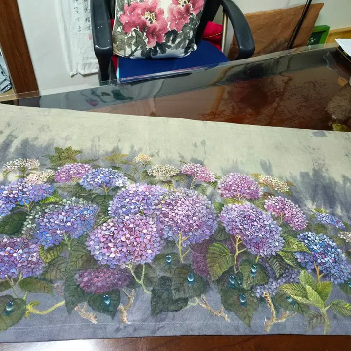 [SOLD OUT] 천연염색에 수국다용도그림