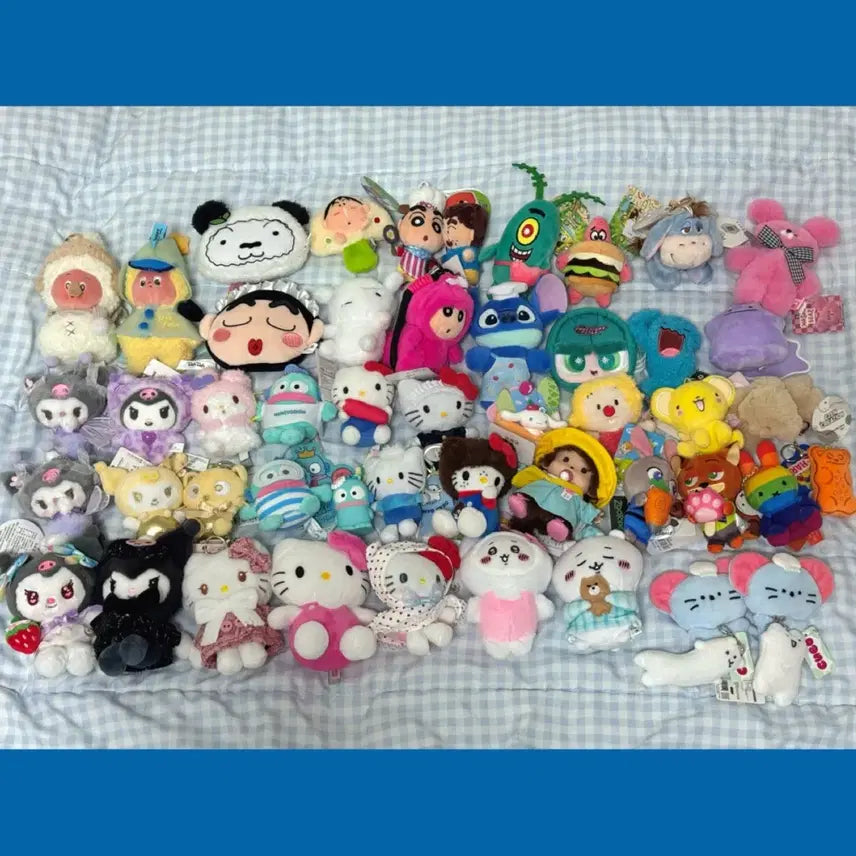 [BUNJANG] Keyring Bundle Set (50) / 인형뽑기 인형/피규어 키링 50개 일괄 양도(+덤 키링)