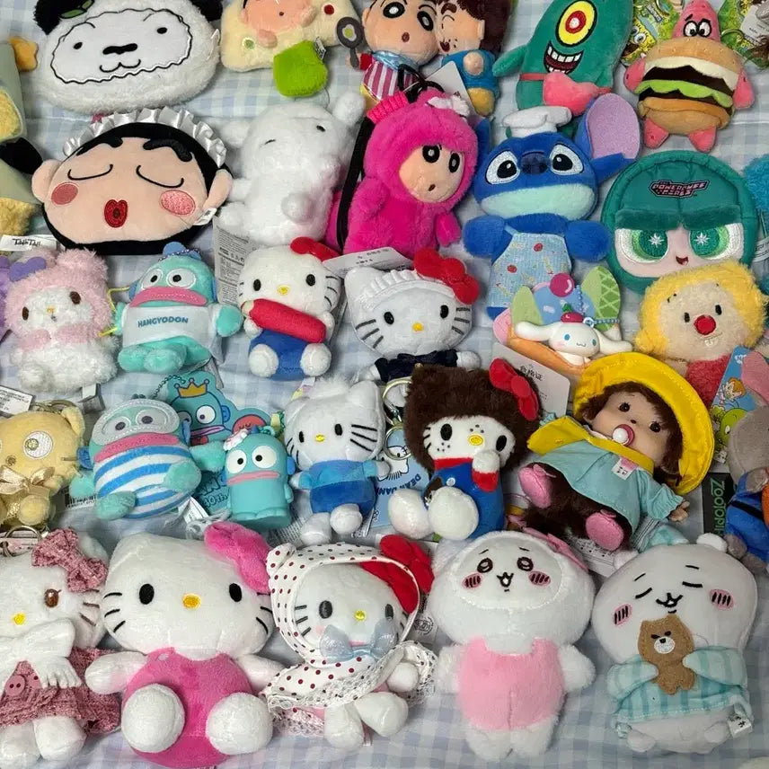 [BUNJANG] Keyring Bundle Set (50) / 인형뽑기 인형/피규어 키링 50개 일괄 양도(+덤 키링)