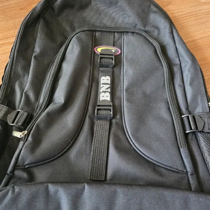 [BUNJANG] BNB Black Backpack / BNB 검정색 백팩 가방