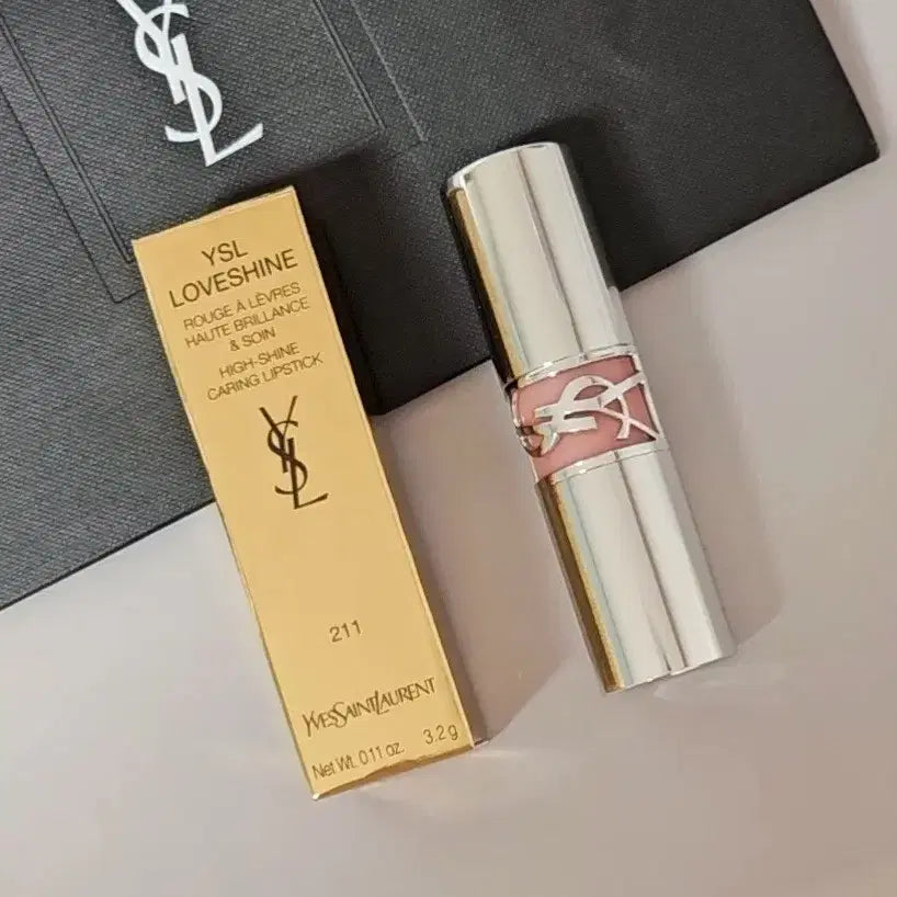 [BUNJANG] Yves Saint Laurent LoveShine Lipstick 211 Ardant Carmine / 새상품 입생로랑 러브샤인 립스틱 211  알덴트 카민