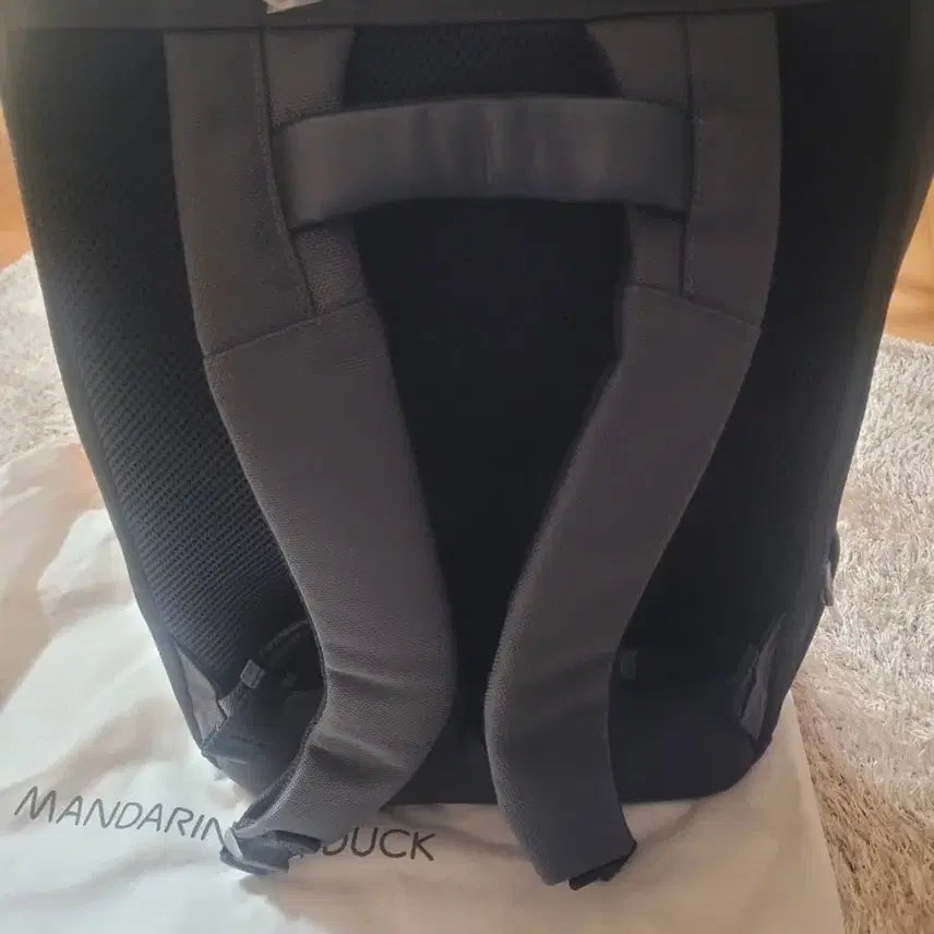 [BUNJANG] Mandarina Duck Black Backpack Unisex New / 만다리나덕 블랙 백팩 남녀공용 가방(새상품)