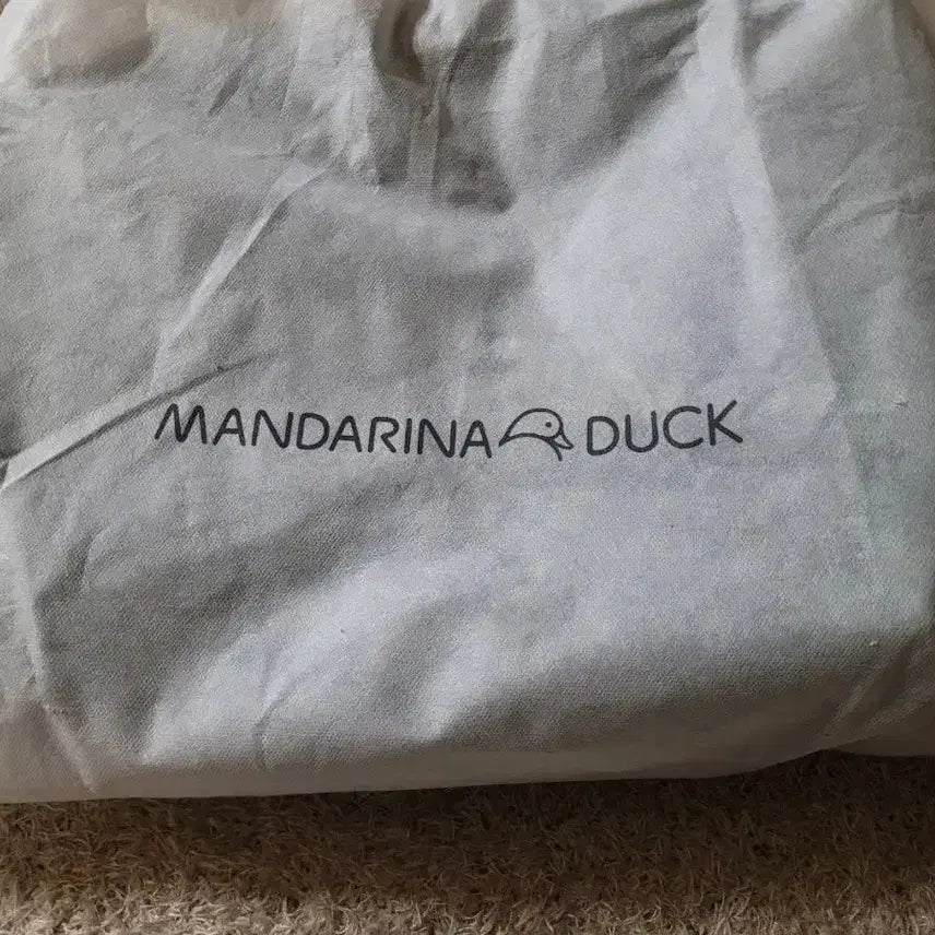 [BUNJANG] Mandarina Duck Black Backpack Unisex New / 만다리나덕 블랙 백팩 남녀공용 가방(새상품)