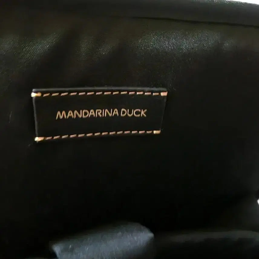 [BUNJANG] Mandarina Duck Black Backpack Unisex New / 만다리나덕 블랙 백팩 남녀공용 가방(새상품)
