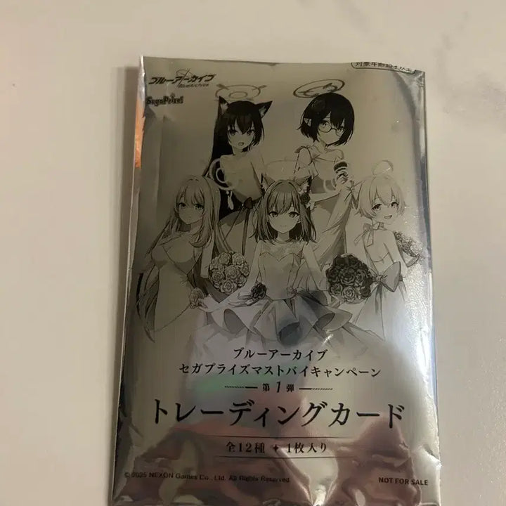 [BUNJANG] Blue Archive Serika Wedding Card / 희귀) 정품 일본 블루 아카이브 세리카 웨딩 카드