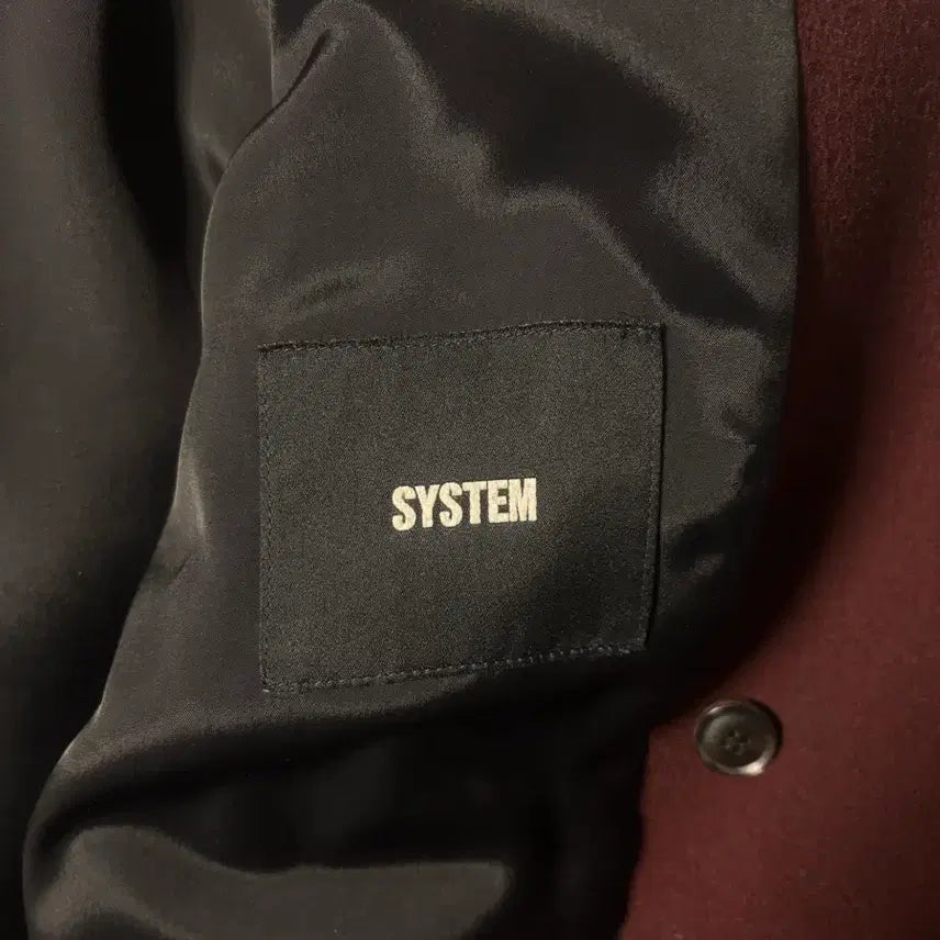 [BUNJANG] SYSTEM Cashmere Coat / 시스템 SYSTEM 캐시미어 코트