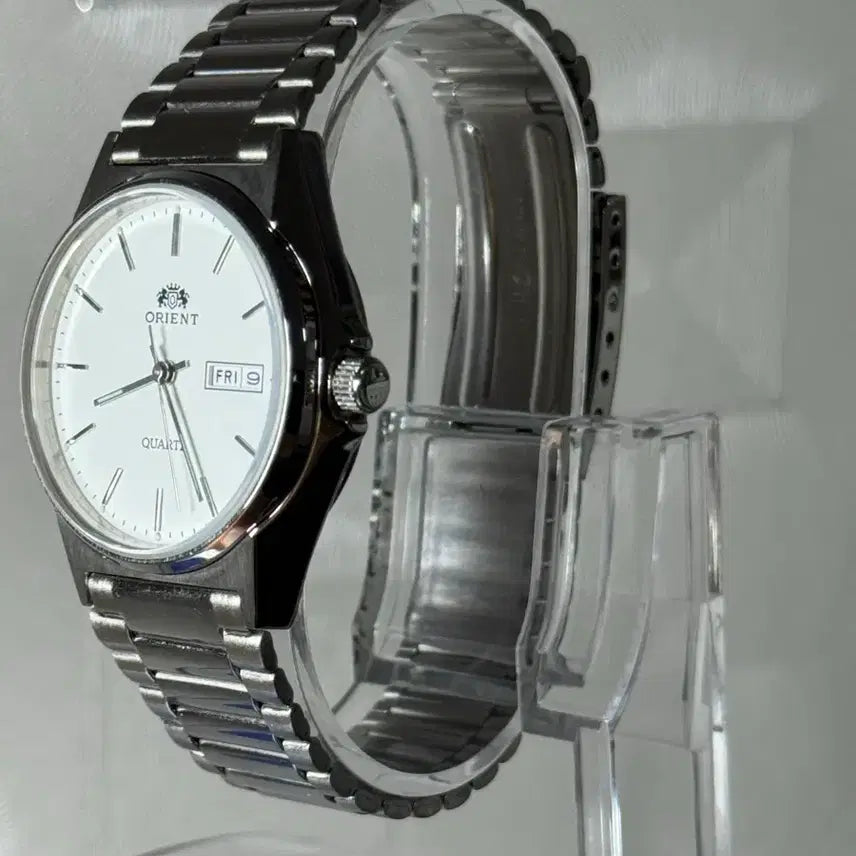 [BUNJANG] Orient Quartz Men's Wristwatch Day-Date / 오리엔트 (Orient) 쿼츠 남성 손목시계 데이데이트