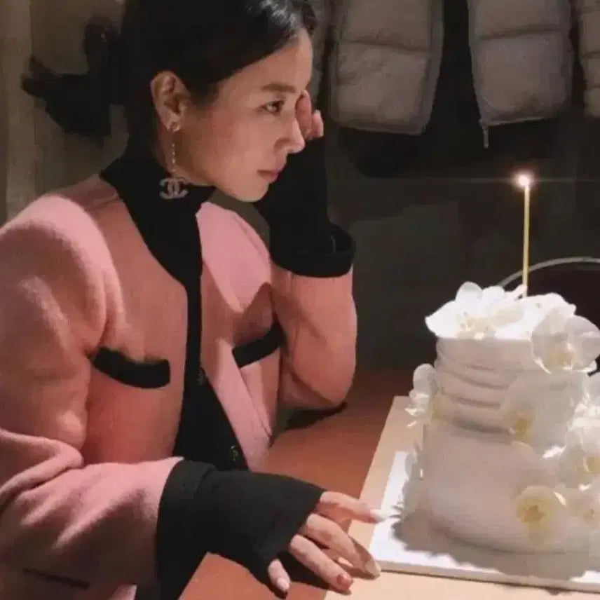 [BUNJANG] Fresh Label Pink Jacket / 프레쉬라벨 핑크 자켓