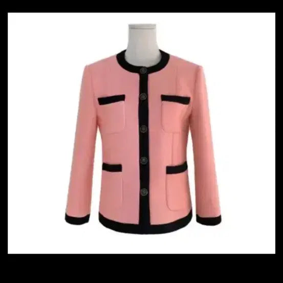 [BUNJANG] Fresh Label Pink Jacket / 프레쉬라벨 핑크 자켓