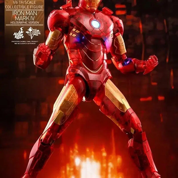 [BUNJANG] Hot Toys Iron Man Mark 4 Holographic MMS568 Figure / 핫토이 2020토이페어 한정 아이언맨 마크4 홀로그래픽 mms568