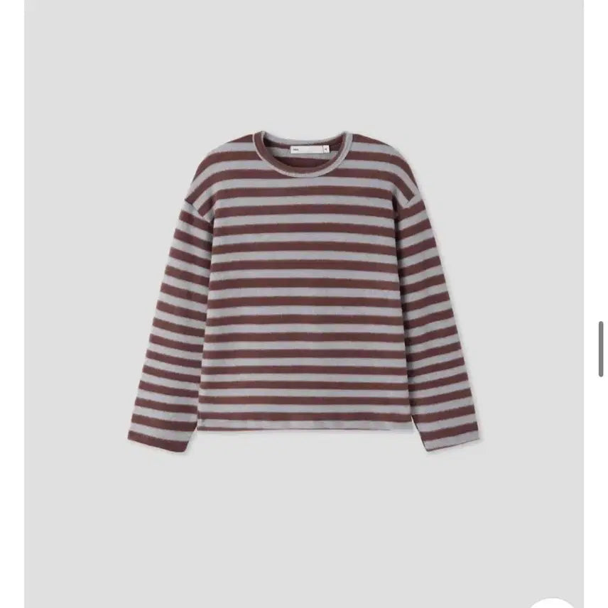 [BUNJANG] Luel Striped Knit Sweater / 루엘 스트라이프 니트(브라운 M)