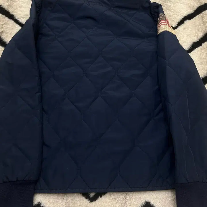 [BUNJANG] Polo Jeans Oversized Quilted Blouson Jacket - Navy / [S]폴로진스 오버핏 퀄팅 블루종 자켓/네이비