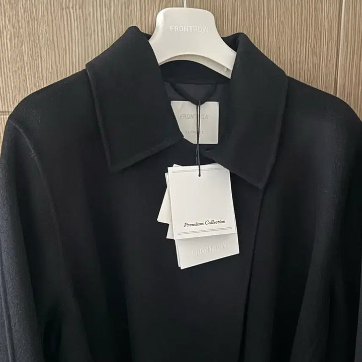 [BUNJANG] Frontrow Cashmere Coat Black (S Size) / 새상품) 프런트로우 캐시미어 코트 블랙  s사이즈