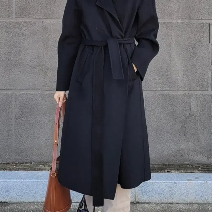 [BUNJANG] Frontrow Cashmere Coat Black (S Size) / 새상품) 프런트로우 캐시미어 코트 블랙  s사이즈