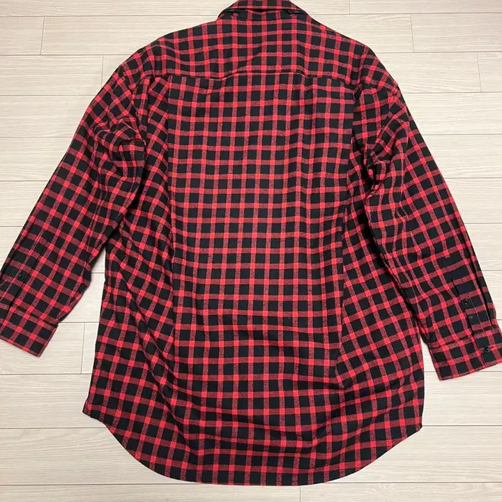 [BUNJANG] SYSTEM HOMME Layered Check Overshirt Jacket / SYSTEM HOMME 19F/W 컬렉션 레이어드 체크 오버핏 셔츠