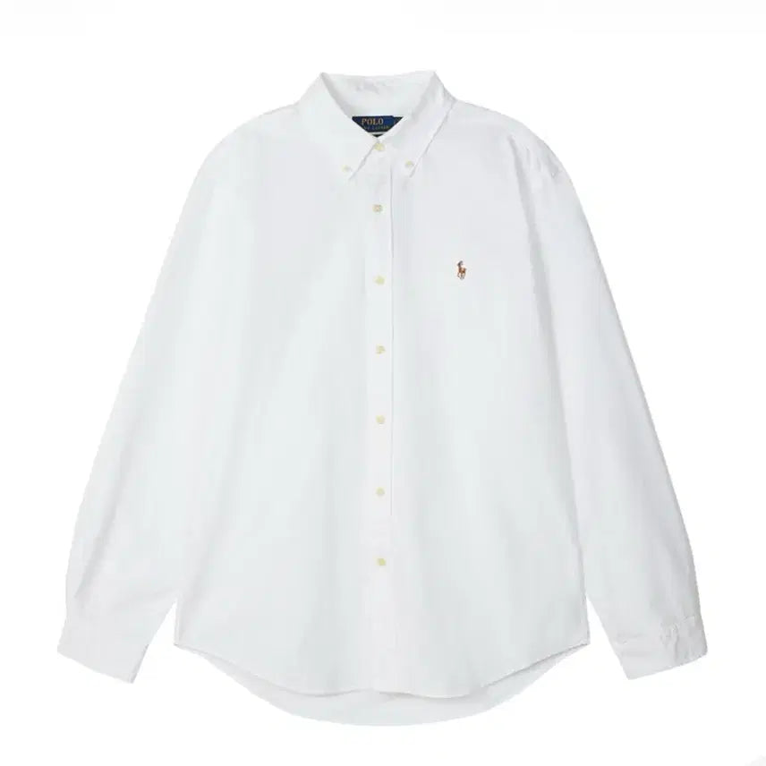[SOLD OUT] 폴로 랄프 로렌 커스텀 핏 옥스포드 셔츠 화이트