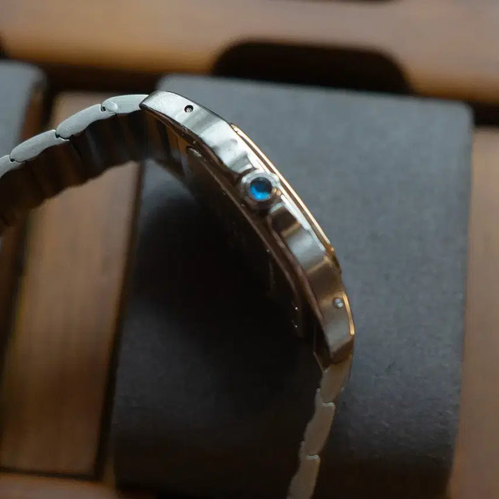 [BUNJANG] Cartier Santos Galbee LM Two-Tone Watch / [풀구성] 까르띠에 산토스 갈베 LM 콤비 시계