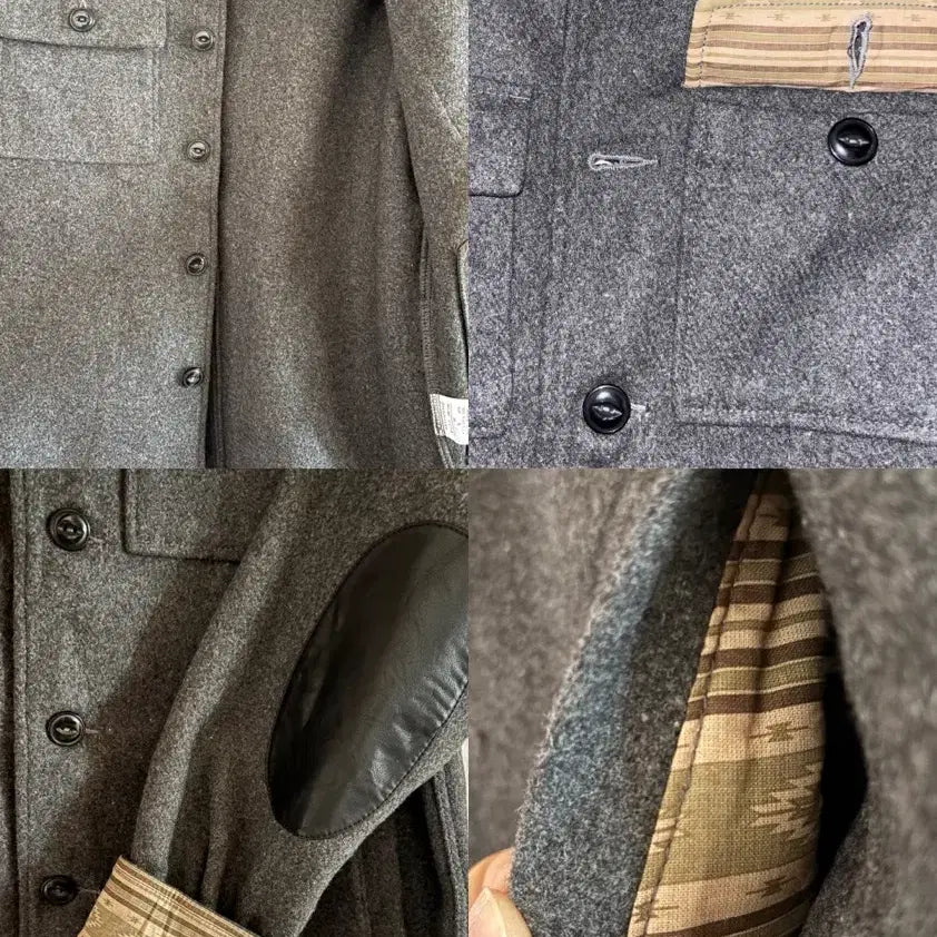 [BUNJANG] SAS Grey Wool Jacket / SAS 울 자켓 / Grey