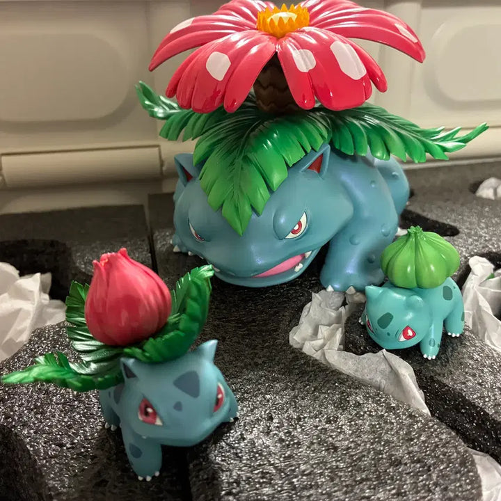 [BUNJANG] Pokemon Scale World Venusaur Set + Effect Set / 포켓몬 스케일월드 왕왕 이상해꽃 세트+이펙트 세트