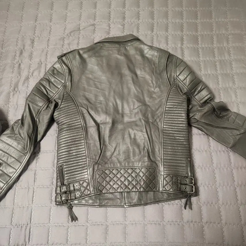 [BUNJANG] BODA SKINS Kay Michaels Leather Jacket / 100 )BODA SKINS 보다스킨스 가죽 라이더 자켓